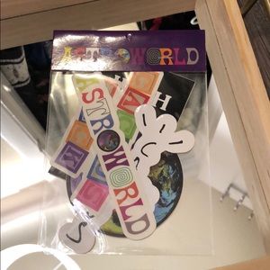 Travis Scott Astroworld sticker set